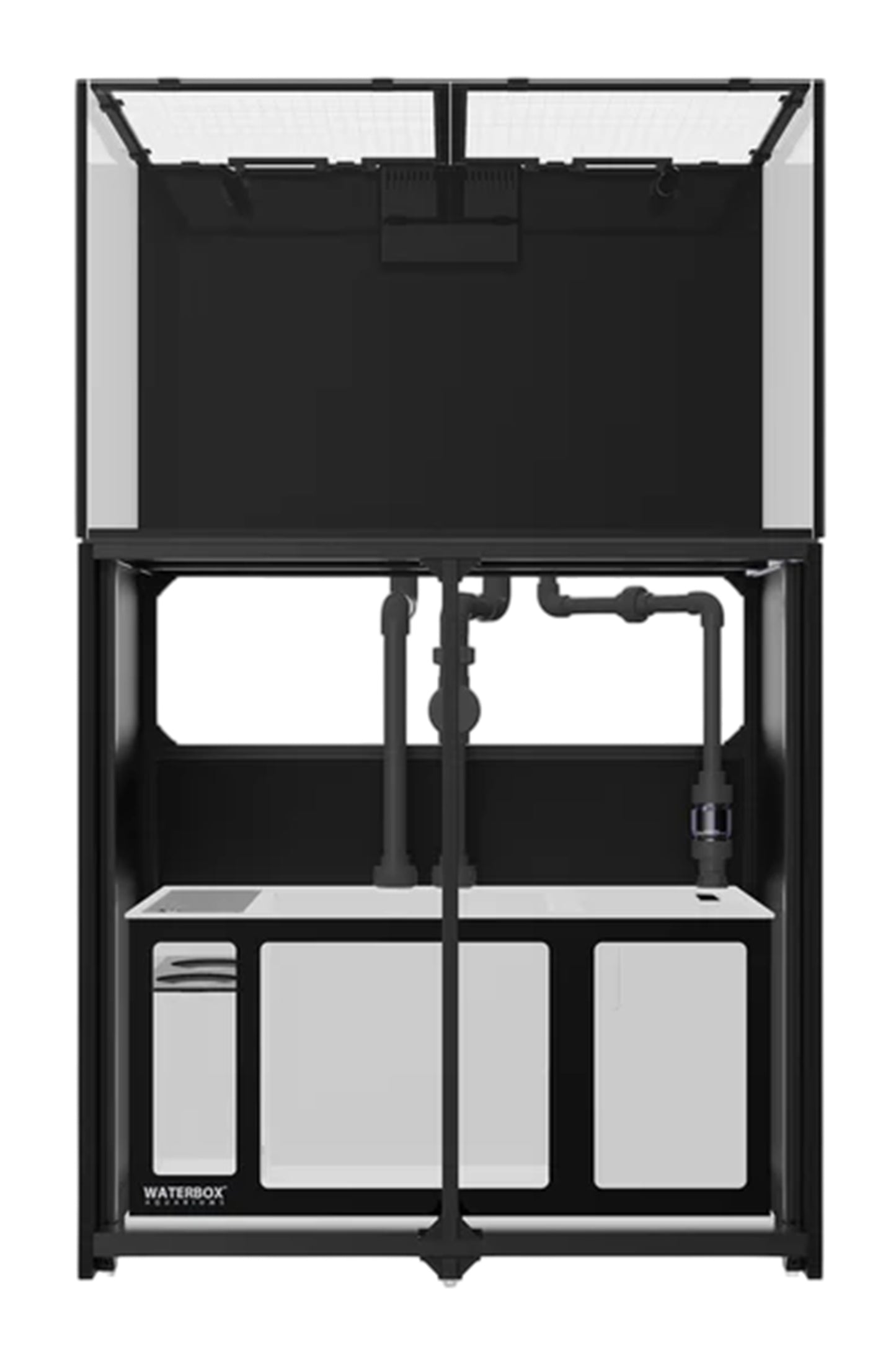 WATERBOX - Nuevo Acuario MARINE EX™ 90.3 con mueble Negro de 224 litros