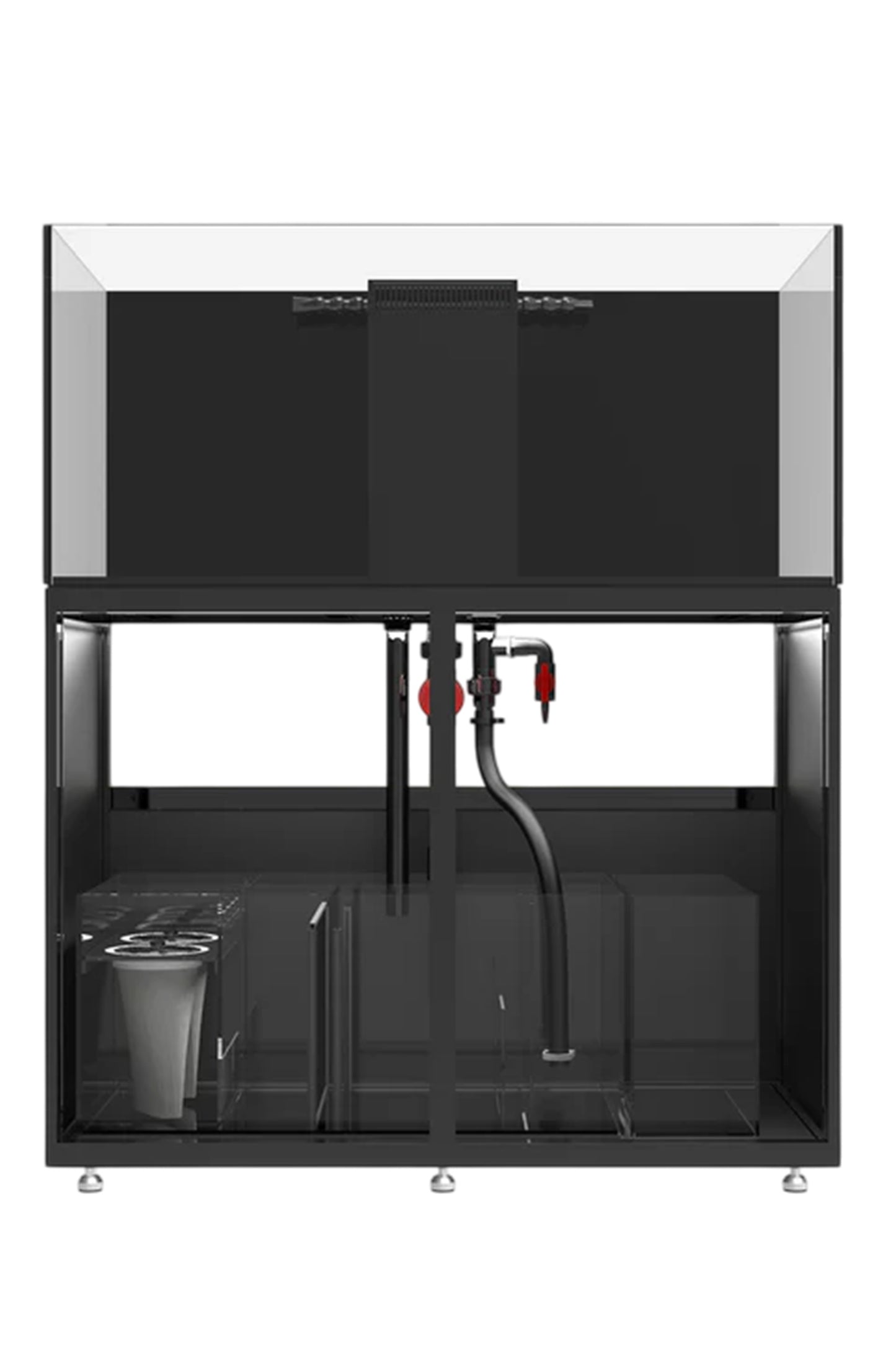 WATERBOX - Nuevo Acuario INFINIA REEF 150.4 con mueble Negro de 399 litros