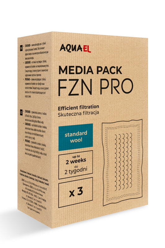 AQUAEL - MEDIA PACK FZN PRO STANDARD 3u.