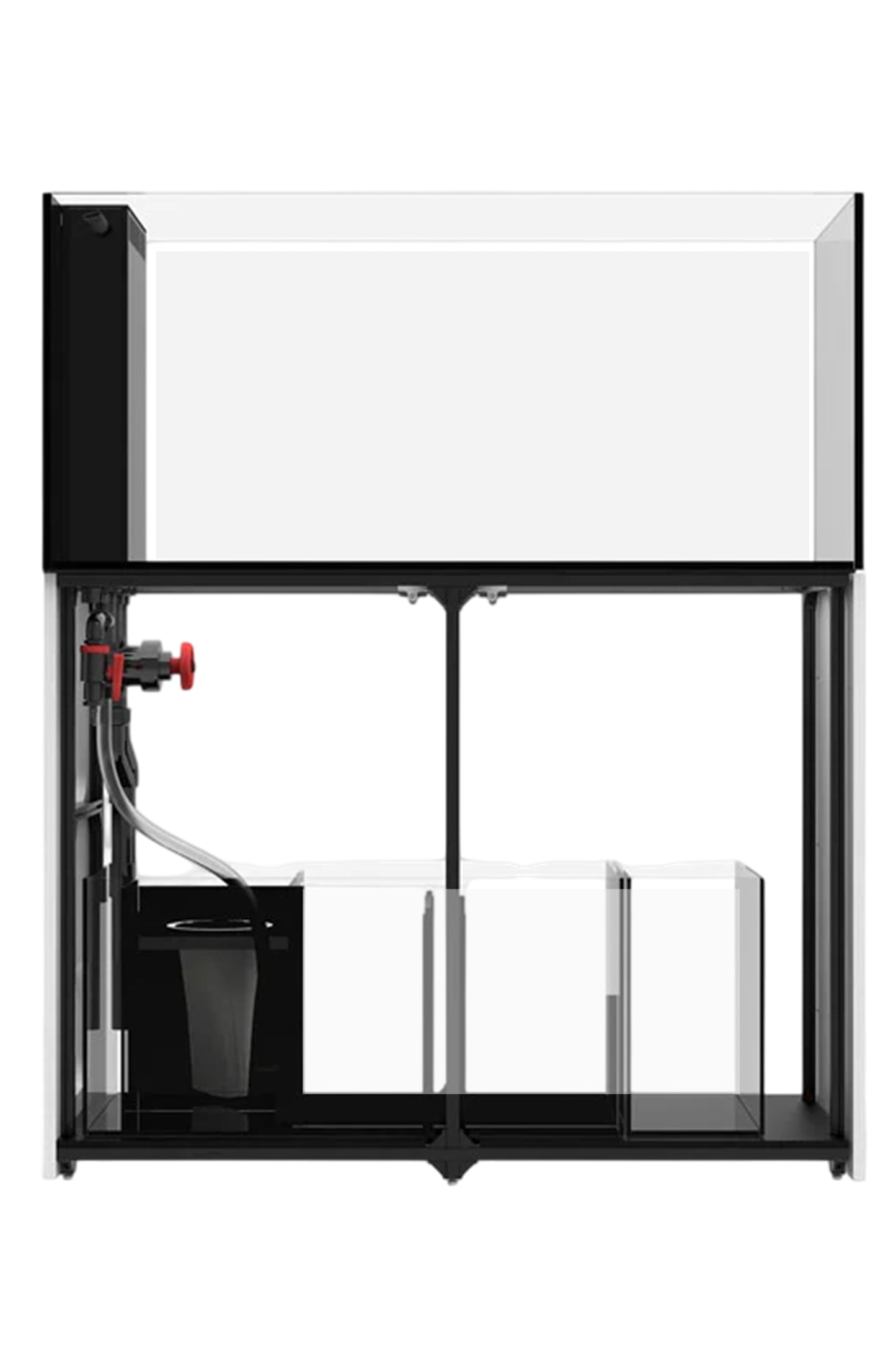 WATERBOX - Acuario PENINSULA de 300 litros con mueble Aspen