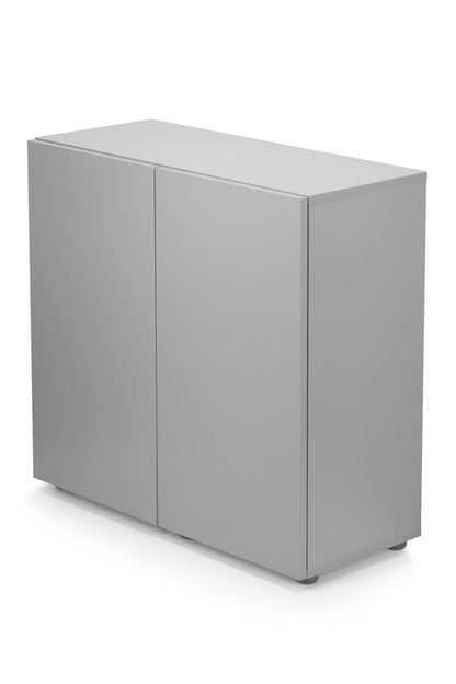 Opti Tank 80 de 112 litros - Urna de cristal óptico con mueble Gris