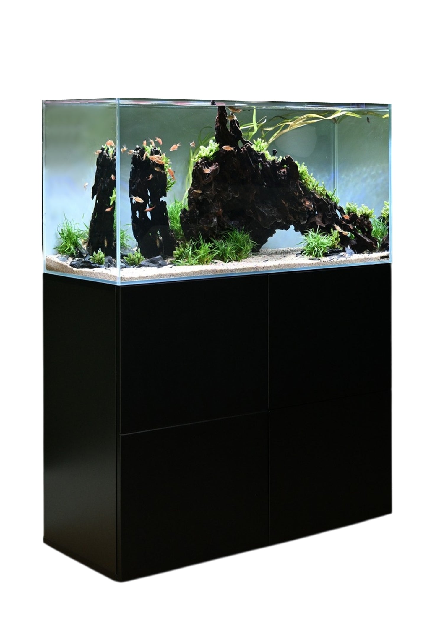 Opti Tank 100 de 200 litros con Stand Premium - Negro