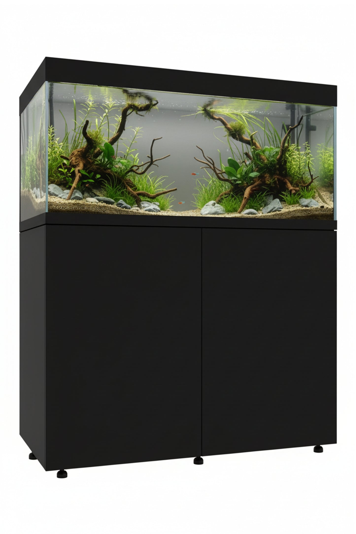 WATERBOX - Acuario EDEN X 105.4 de 386 litros Negro