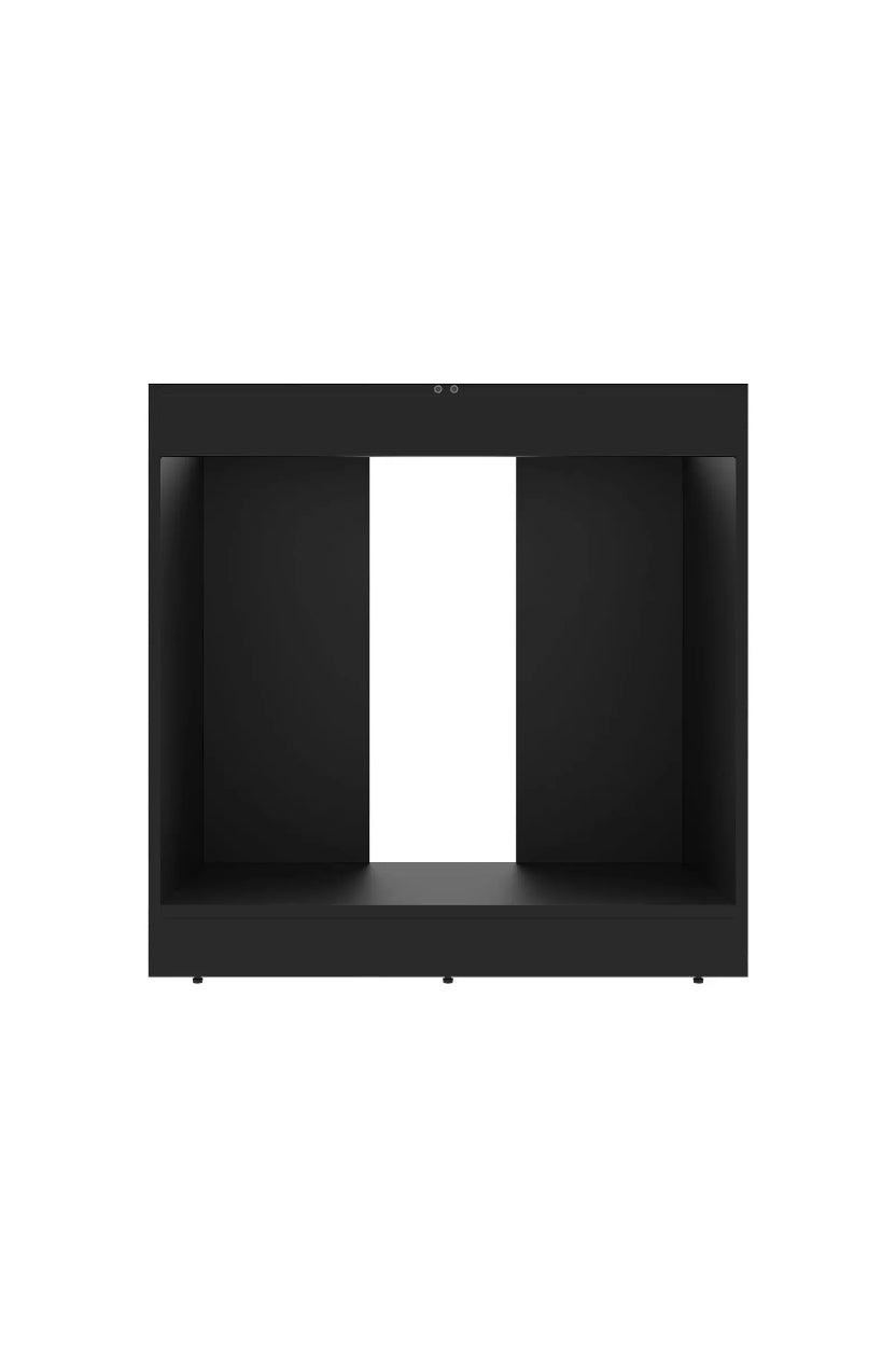 Mesa WATERBOX - Base de 90x50 cm en Negro