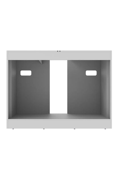 Mesa WATERBOX - Base de 120x50 cm en Blanco