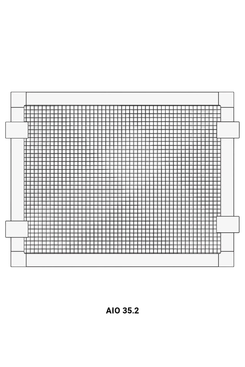 WATERBOX - Cubierta malla para acuario AIO 35.2
