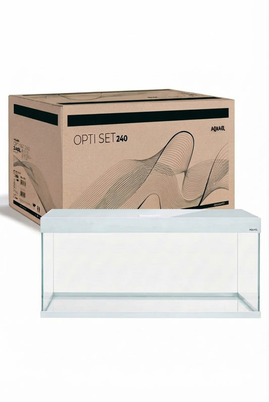Acuario Optiset 240 litros - Blanco