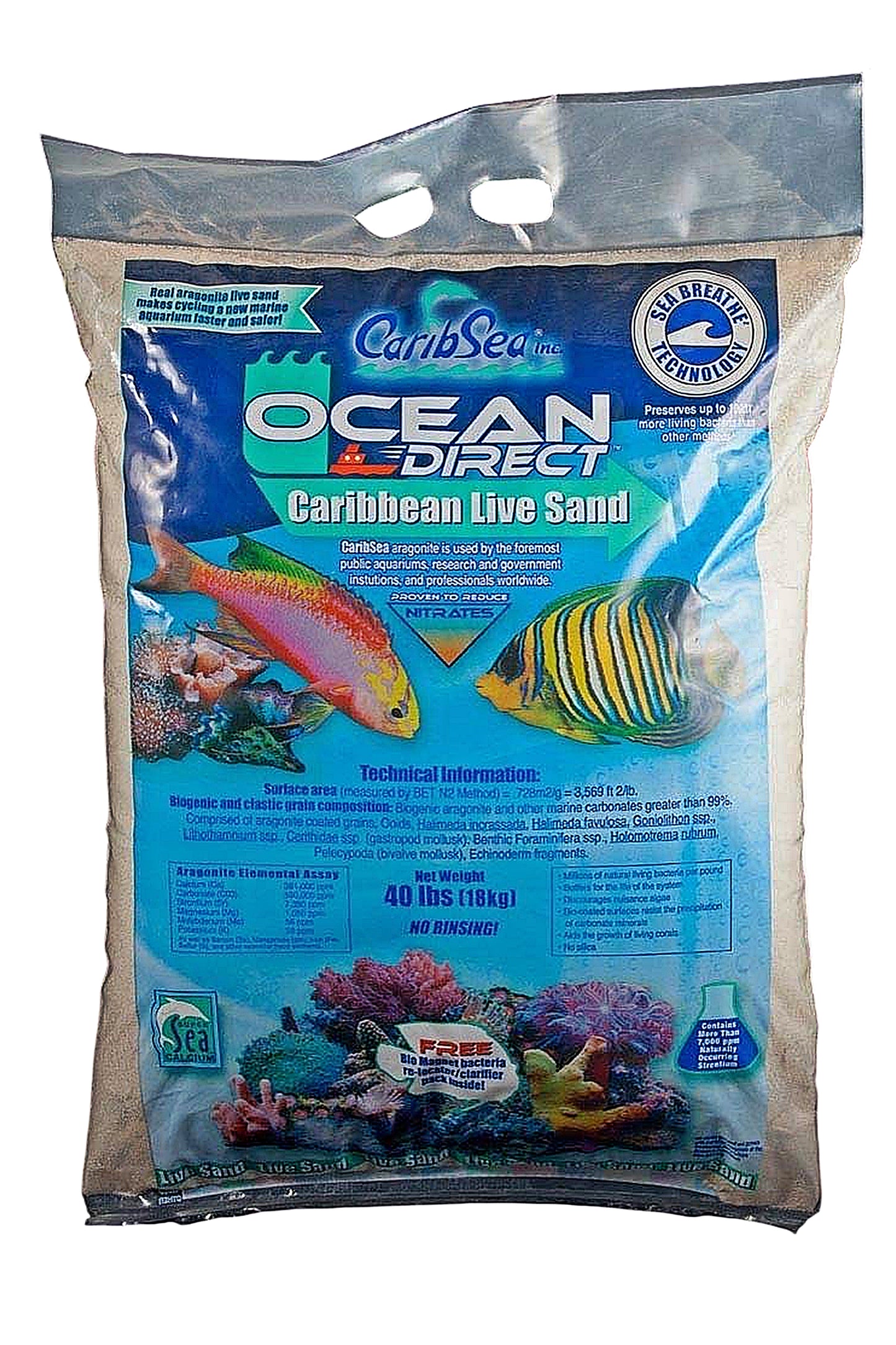 CORALINETM – Trockensubstrate – Ocean Direct Original Grade 18,14 kg