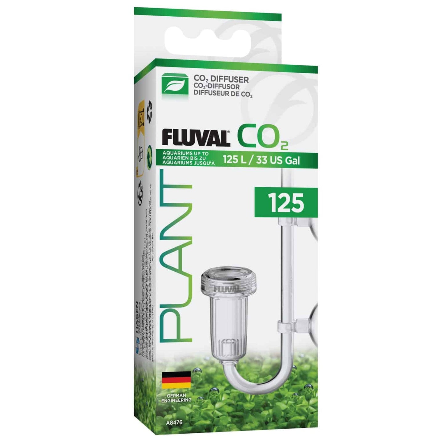 Fluval - Difusor de CO₂ para BIO-CO₂ PRO para 125 litros (CO2)