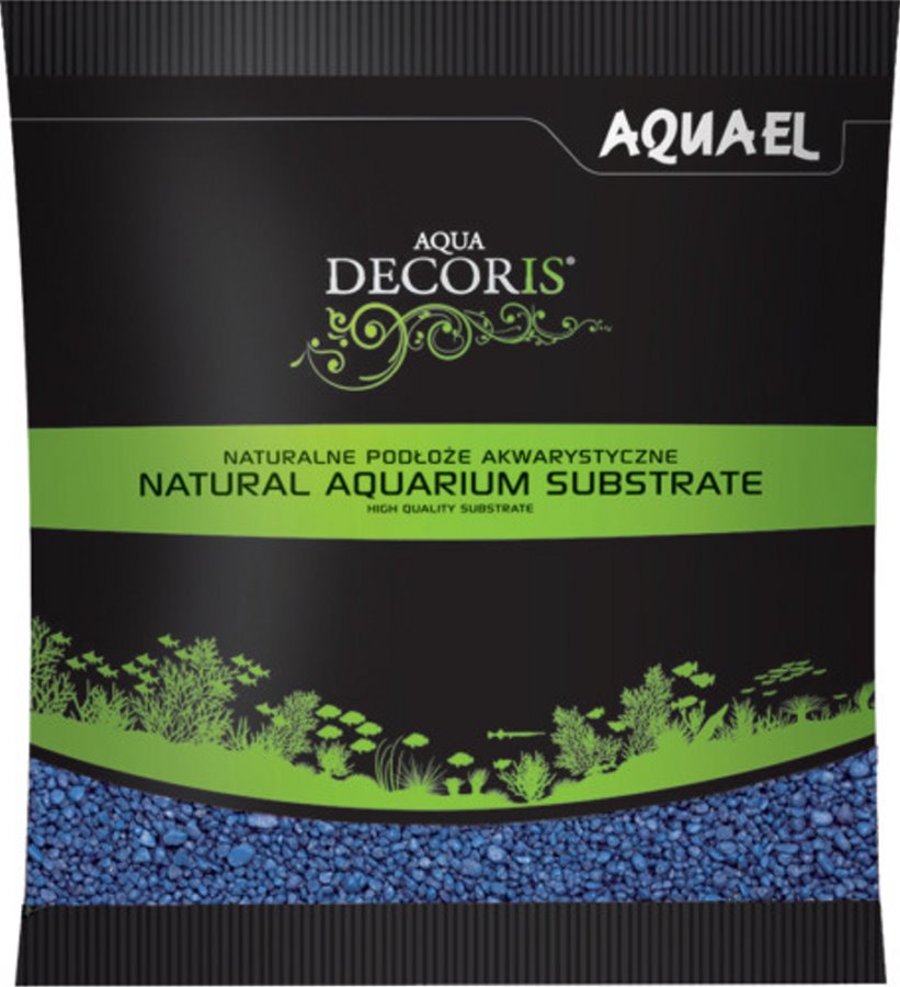 AQUAEL - Aqua Decoris Farbquarz Blau (1 kg.)