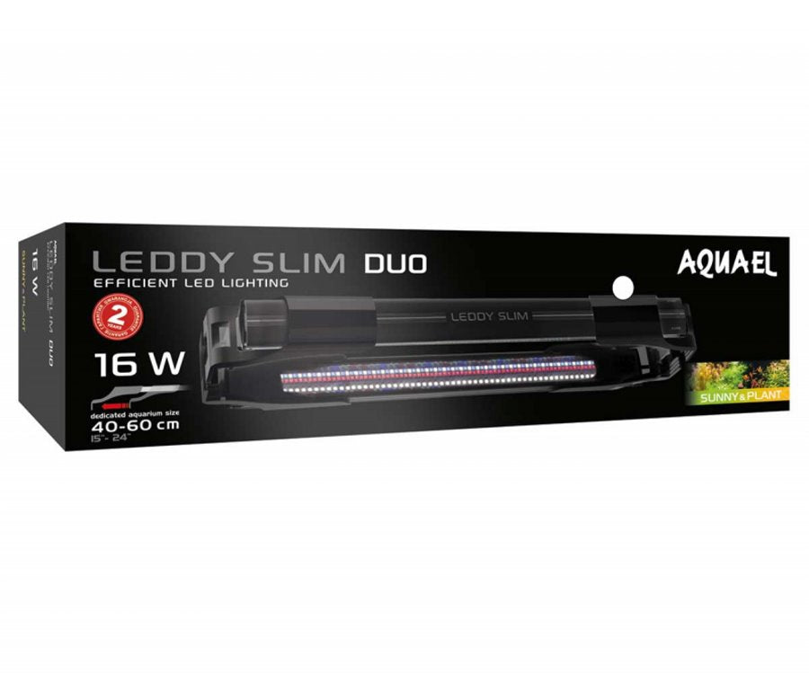 AQUAEL - LEDdy Slim Duo Sunny Plant &amp; Night 16W (Schwarz)