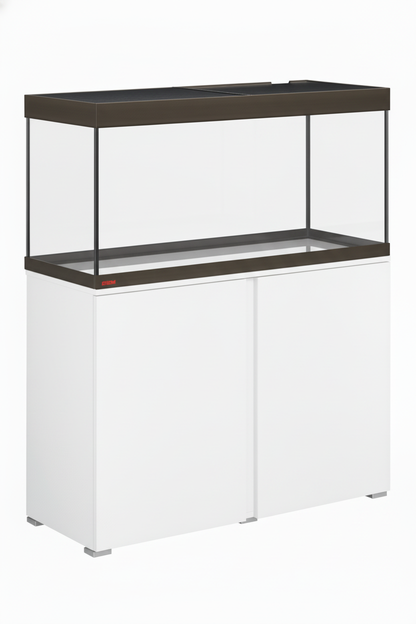 Acuario EHEIM VIVALINE BRONCE de 180 litros con mueble Blanco