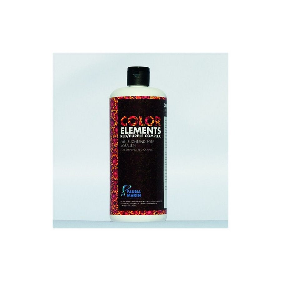 Fauna Marin - Elementos de Cor "Vermelho e Roxo" 250 ml.