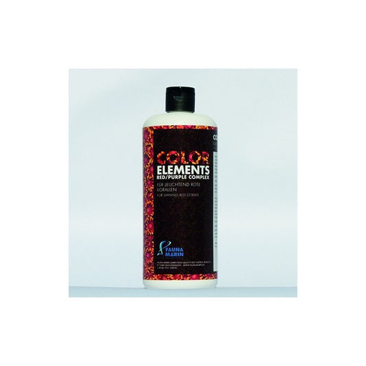 Fauna Marin - Elementos de Cor "Vermelho e Roxo" 250 ml.