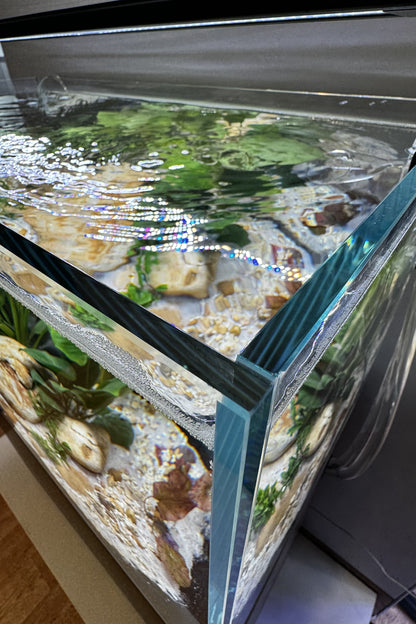 Acuario Fluval VISI-WHITE 60P de 78 litros - Urna de cristal óptico