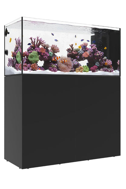 WATERBOX - Acuario PENINSULA de 300 litros con mueble Negro