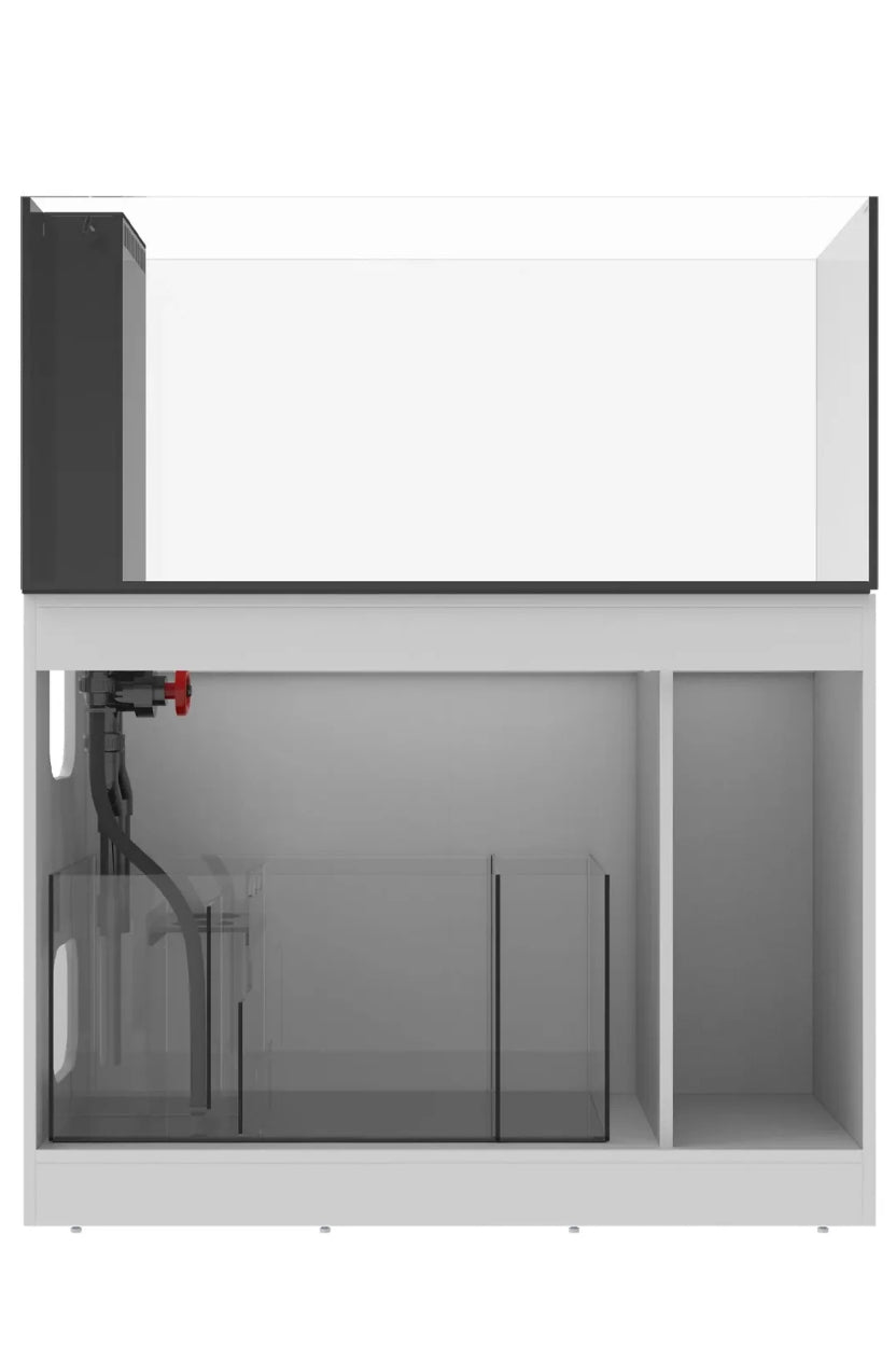 WATERBOX - Acuario PENINSULA de 300 litros con mueble Blanco