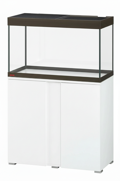 Acuario EHEIM VIVALINE BRONCE de 126 litros con mueble Blanco