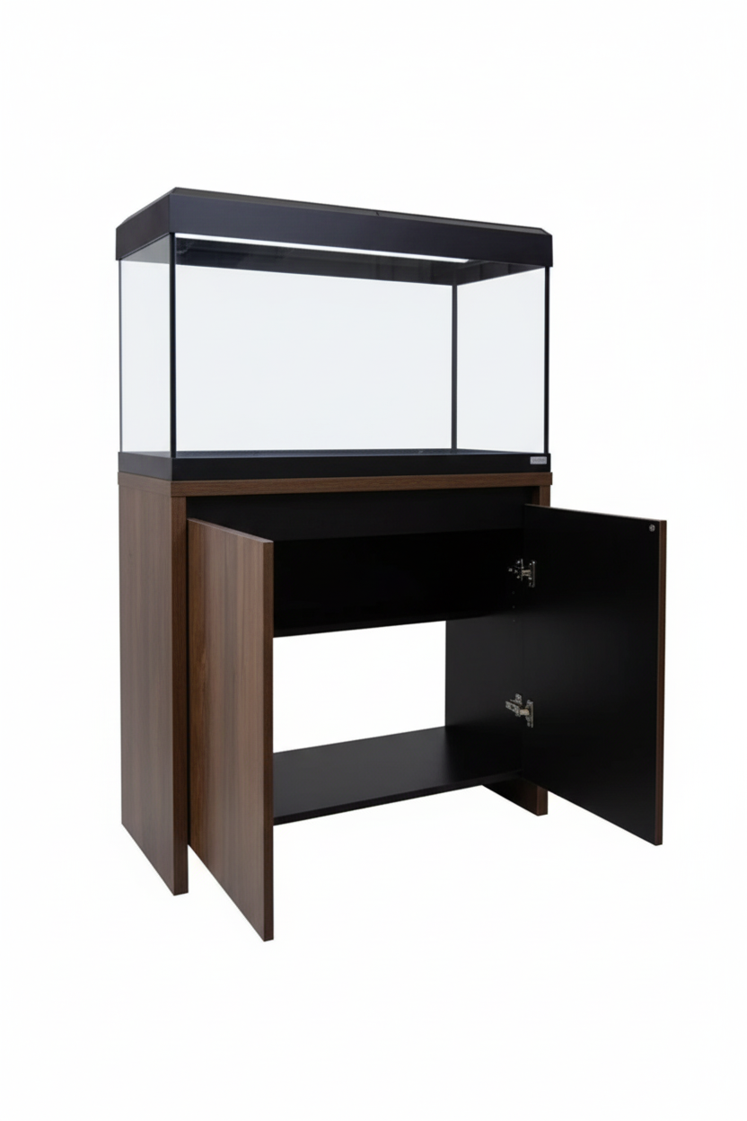 Acuario Roma 125 litros con mueble Nogal
