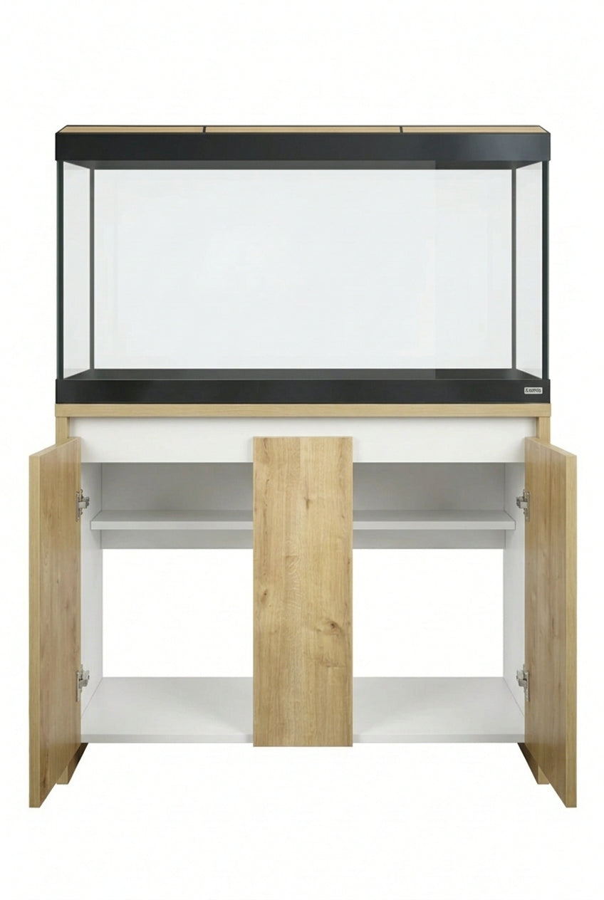 Acuario Roma 200 litros con mueble Roble