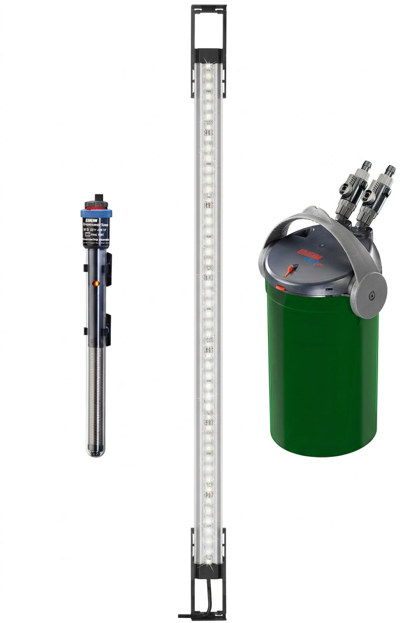 Acuario EHEIM VIVALINE LED 240 litros con mueble Pino
