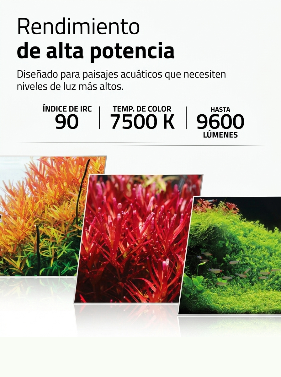 Fluval - Iluminación LED Plant PRO 4.0 de 60W (58,9-87,5 cm)