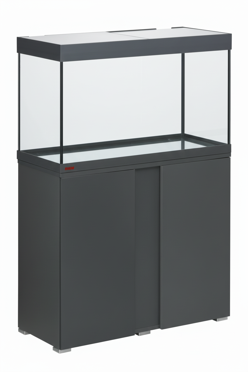 Acuario EHEIM VIVALINE LED 126 litros con mueble Antracita